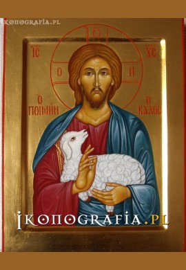 Jezus Dobry Pasterz ikona
