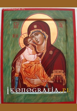 Matka Boża Akatystowa Chilandarska ikona