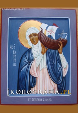 św. Katarzyna ze Sieny ikona